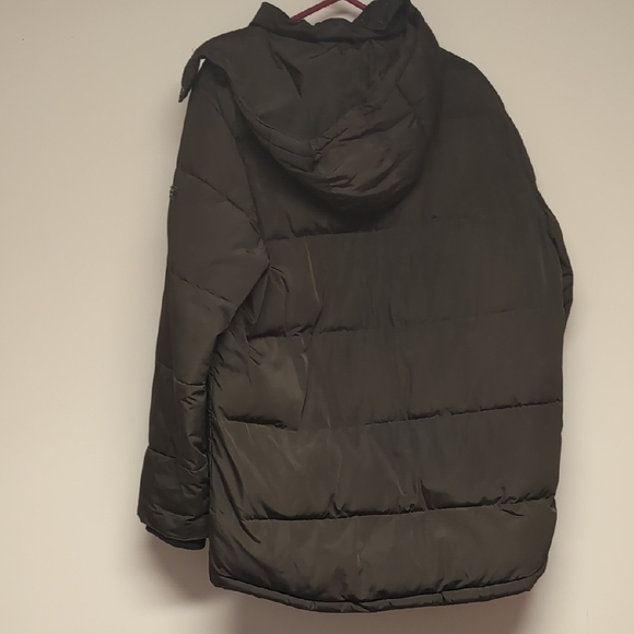 Calvin Klein Men's Olive Puffer Jacket - Picture 3 of 5
